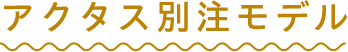 アクタス別注モデル