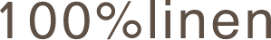 100%linen