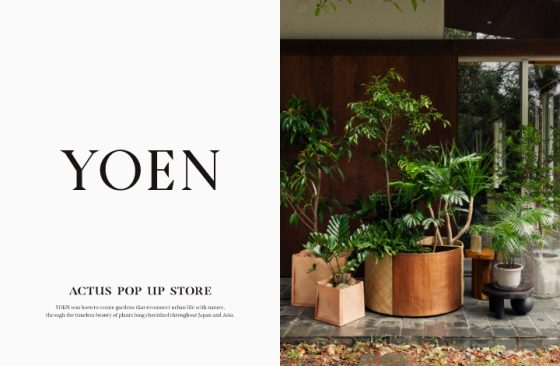 YOEN（ヨウエン）　POP UP STORE / ショップイベント
